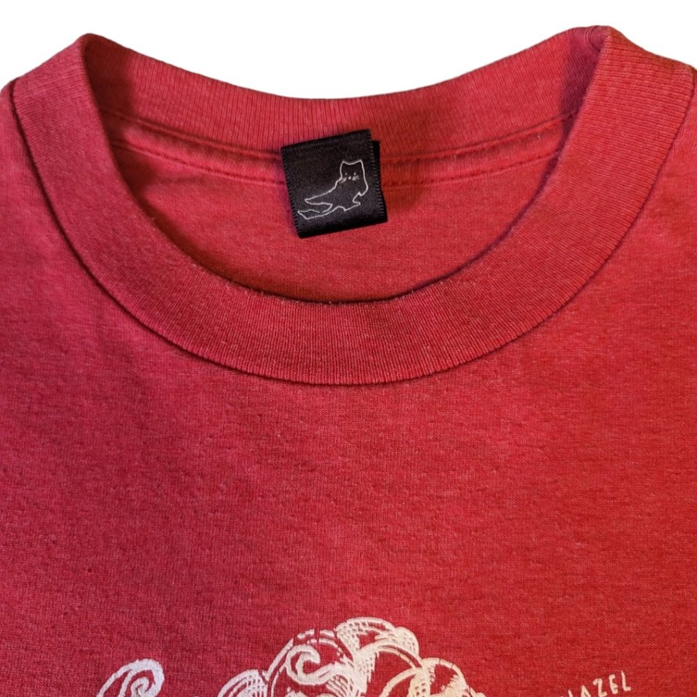 Hurley Short Sleeve Red & White   T-Shirt Size: M - Picture 7 of 9